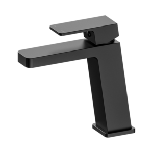 Nero Celia Basin Mixer Angle Spout Matte Black - NR301501MB