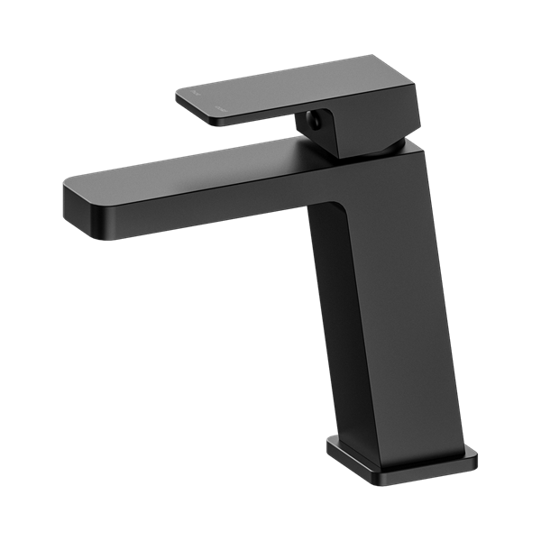 Nero Celia Basin Mixer Angle Spout Matte Black - NR301501MB