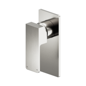 Nero Celia Shower Mixer Rectangular Backplate Brushed Nickel - NR301511bBN