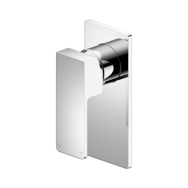 Nero Celia Shower Mixer Rectangular Backplate Chrome - NR301511bCH
