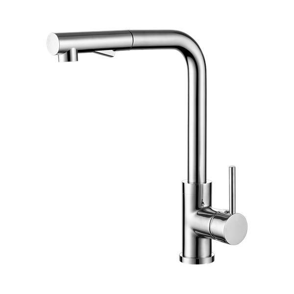 Nero Pull Out Sink Mixer With Vegie Spray Function Chrome - NR311808CH