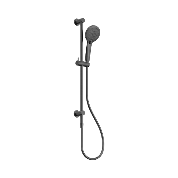 Nero 3-Function Shower Rail Gun Metal - NR314aGM