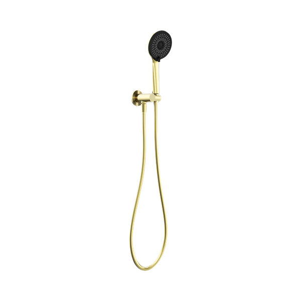 Nero Project Round Shower On Bracket 4 Star Rating Brushed Gold - NR320BG