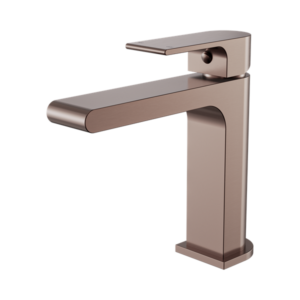 Nero Bianca Basin Mixer Straight Spout Brushed Bronze - NR321502BZ