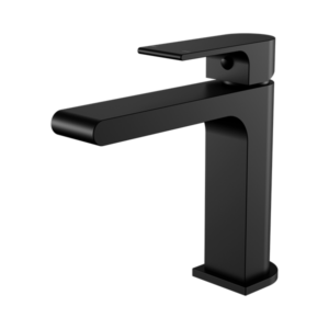 Nero Bianca Basin Mixer Straight Spout Matte Black - NR321502MB