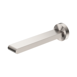 Nero Bianca Fixed Bath Spout Only 200mm Brushed Nickel - NR321503BN