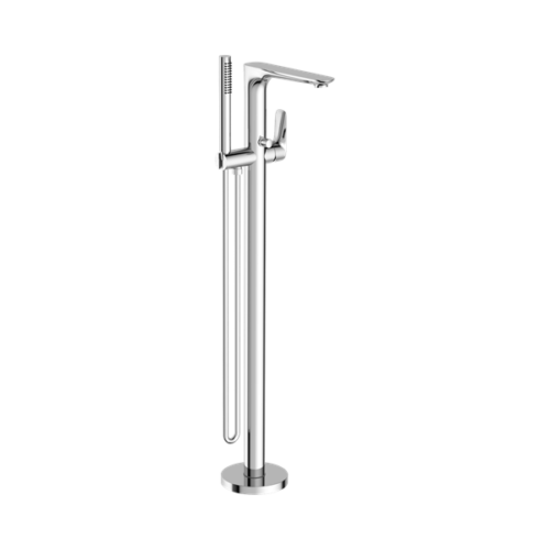 NR321503aCH-Bianca-Freestanding-Bath-Mixer-With-Hand-Shower-Chrome-Thumb.png Nero Bianca Freestanding Bath Mixer With Hand Shower Chrome - NR321503aCH