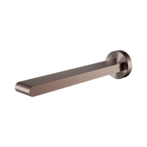 Nero Bianca Fixed Bath Spout Only 240mm Brushed Bronze - NR321503bBZ