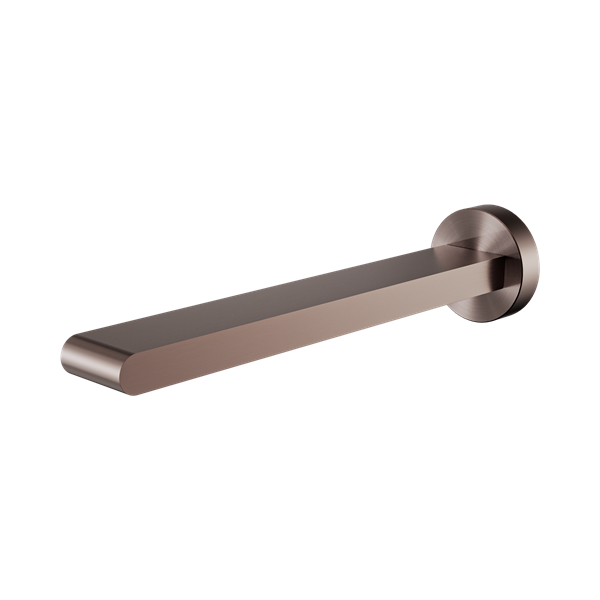 Nero Bianca Fixed Bath Spout Only 240mm Brushed Bronze - NR321503bBZ