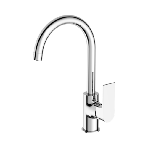 NR321506CH-Bianca-Kitchen-Mixer-Gooseneck-Spout-Chrome-Thumb.png Nero Bianca Kitchen Mixer Gooseneck Spout Chrome - NR321506CH
