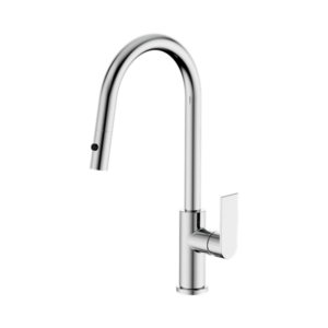 Nero Bianca Pull Out Sink Mixer With Vegie Spray Function Chrome - NR321508CH