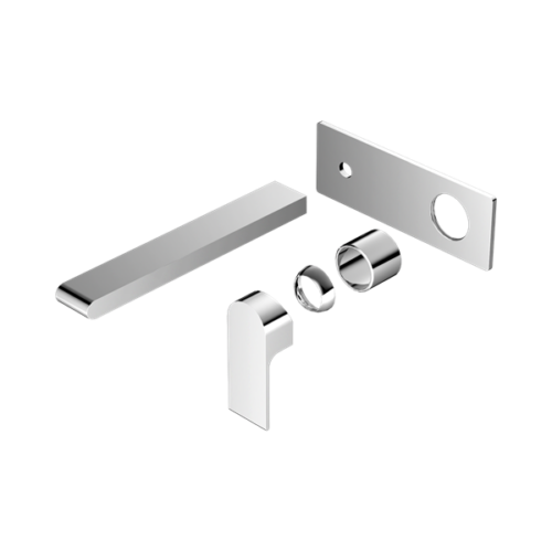 Nero Bianca Wall Basin/Bath Mixer 230mm Trim Kits Only Chrome - NR321510BTCH