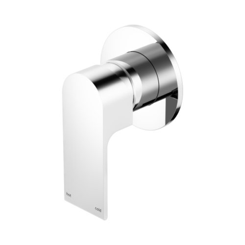 Nero Bianca Shower Mixer 80mm Plate Chrome - NR321511DCH