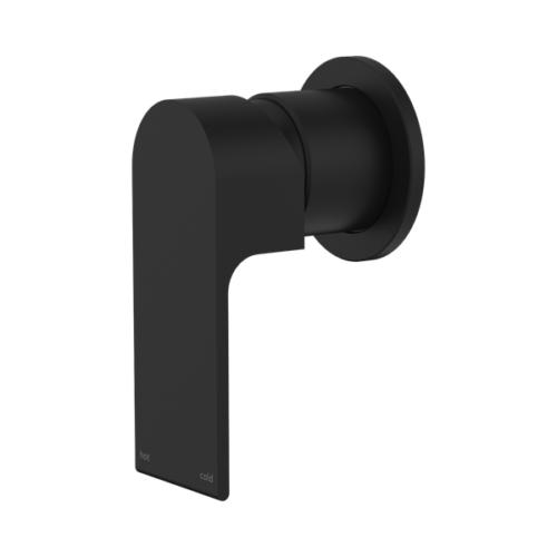 Nero Bianca Shower Mixer 60mm Plate Matte Black - NR321511HMB