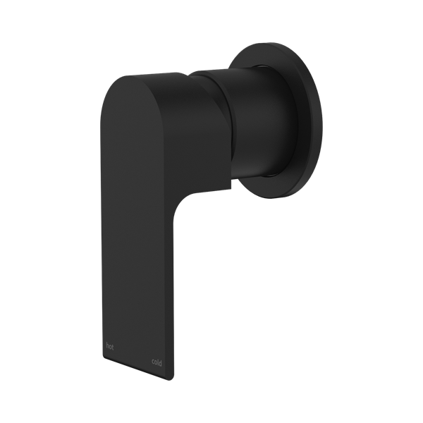 Nero Bianca Shower Mixer 60mm Plate Matte Black - NR321511HMB
