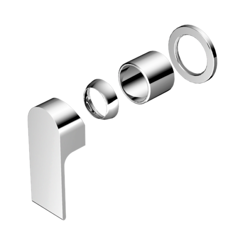 Nero Bianca Shower Mixer 60mm Plate Trim Kits Only Chrome - NR321511HTCH