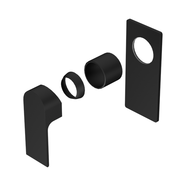 Nero Bianca Shower Mixer Trim Kits Only Matte Black - NR321511TMB