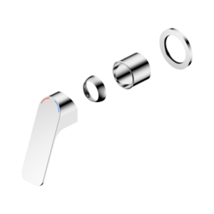 Nero Bianca Care Shower Mixer 60mm Plate Trim Kits Only Chrome - NR321511etCH