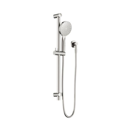 NR322BN-Dolce-II-Rail-Shower-Brushed-Nickel-Thumb.png Nero Dolce II Rail Shower Brushed Nickel - NR322BN