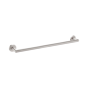 Nero Dolce Single Towel Rail 700mm Brushed Nickel - NR3630BN