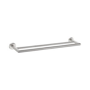 Nero Dolce Double Towel Rail 700mm Brushed Nickel - NR3630dBN