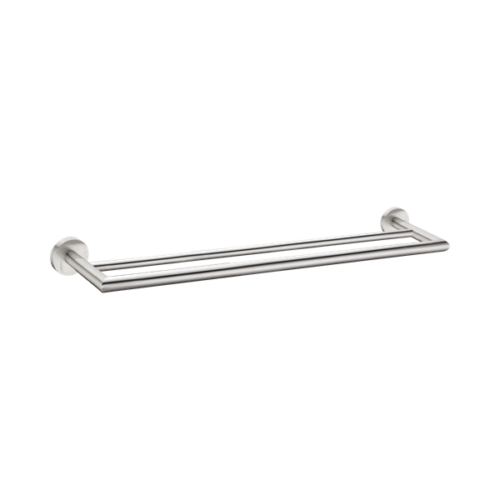 NR3630dBN-Dolce-Double-Towel-Rail-700mm-Brushed-Nickel-Thumb.png Nero Dolce Double Towel Rail 700mm Brushed Nickel - NR3630dBN