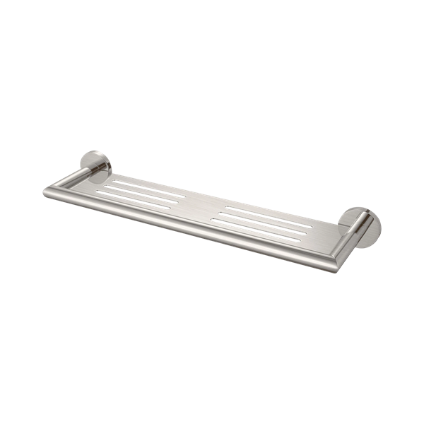 Nero Dolce Metal Shower Shelf Brushed Nickel - NR3687aBN