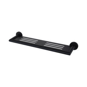 Nero Dolce Metal Shower Shelf Matte Black - NR3687aMB