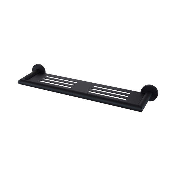 Nero Dolce Metal Shower Shelf Matte Black - NR3687aMB