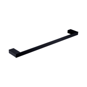 Nero Celia Single Towel Rail 600mm Matte Black - NR4624MB