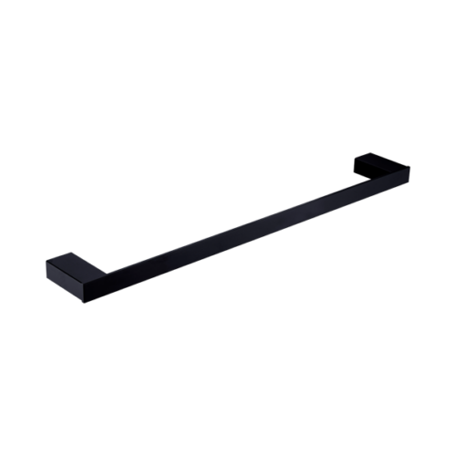 Nero Celia Single Towel Rail 600mm Matte Black - NR4624MB