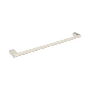 Nero Celia Single Towel Rail 800mm Brushed Nickel - NR4630BN
