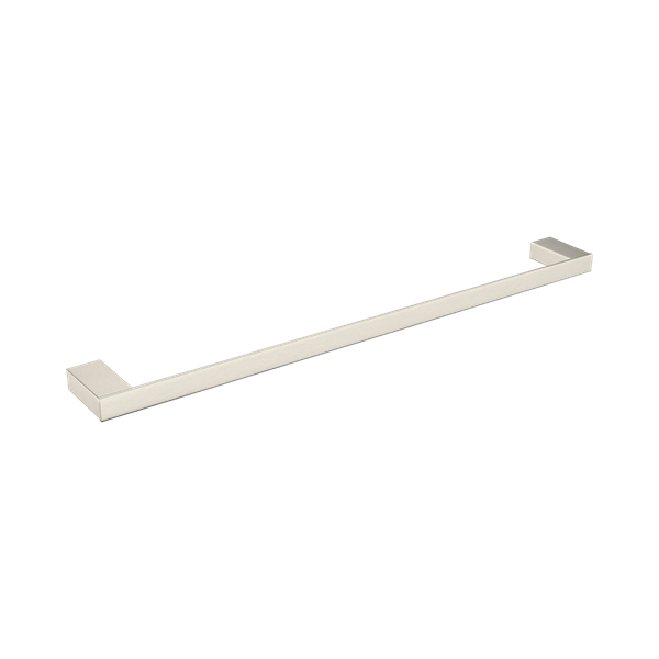 Nero Celia Single Towel Rail 800mm Brushed Nickel - NR4630BN