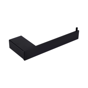 Nero Celia Toilet Roll Holder Matte Black - NR4686MB