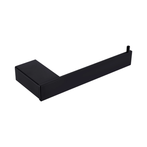 Nero Celia Toilet Roll Holder Matte Black - NR4686MB