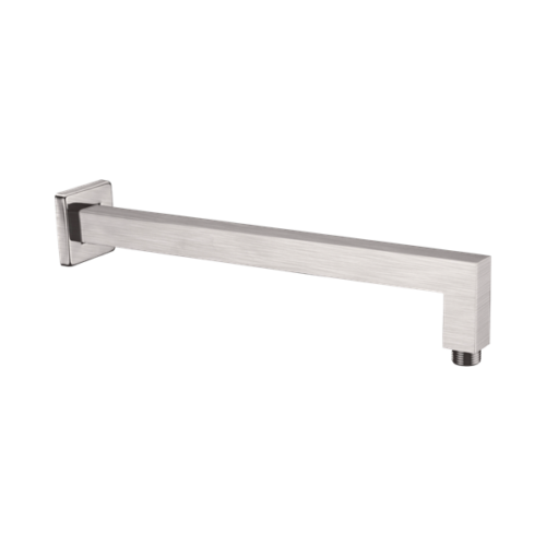 Nero Square Shower Arm Brushed Nickel - NR501BN