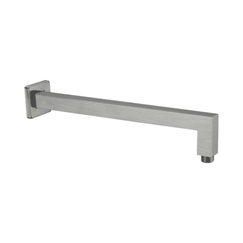 Nero Square Shower Arm Gun Metal - NR501GM