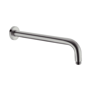 Nero Round Shower Arm 330mm Length Graphite - NR502GR
