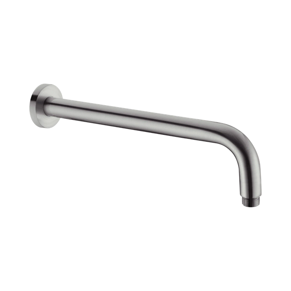 Nero Round Shower Arm 330mm Length Graphite - NR502GR
