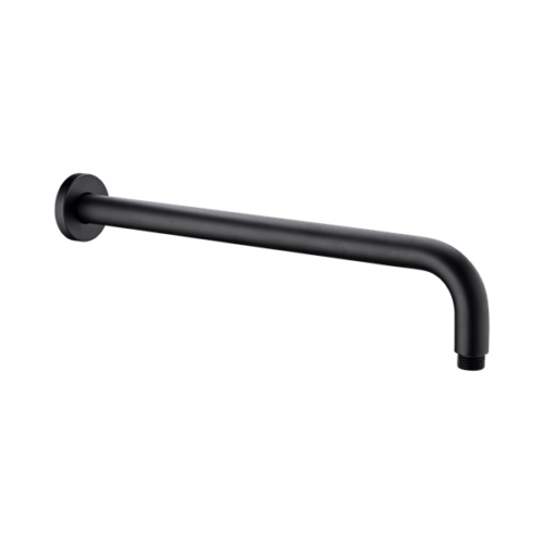 NR502LMB-Round-Shower-Arm-500mm-Length-Matte-Black-Thumb.png Nero Round Shower Arm 500mm Length Matte Black - NR502LMB
