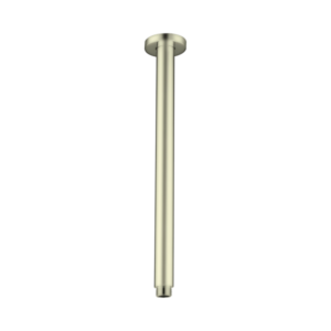 Nero Round Ceiling Arm 300mm Length Brushed Gold - NR503300BG