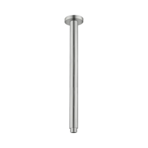 Nero Round Ceiling Arm 300mm Length Brushed Nickel - NR503300BN