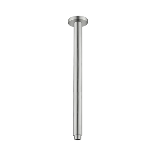 NR503300BN-Round-Ceiling-Arm-300mm-Length-Brushed-Nickel-Thumb.png Nero Round Ceiling Arm 300mm Length Brushed Nickel - NR503300BN