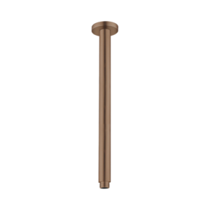 Nero Round Ceiling Arm 300mm Length Brushed Bronze - NR503300BZ