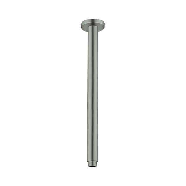 Nero Round Ceiling Arm 300mm Length Gun Metal - NR503300GM