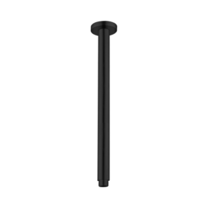 Nero Round Ceiling Arm 300mm Length Matte Black - NR503300MB