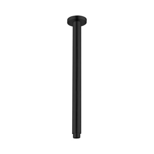 NR503300MB-Round-Ceiling-Arm-300mm-Length-Matte-Black-Thumb.png Nero Round Ceiling Arm 300mm Length Matte Black - NR503300MB
