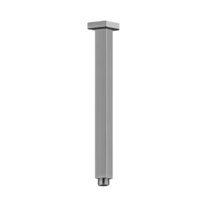 Nero Square Ceiling Arm 300mm Length Gun Metal - NR504300GM