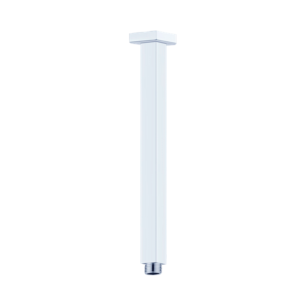 Nero Square Ceiling Arm 600mm Length Chrome - NR504600CH