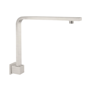 Nero Square Swivel Shower Arm Brushed Nickel - NR505BN